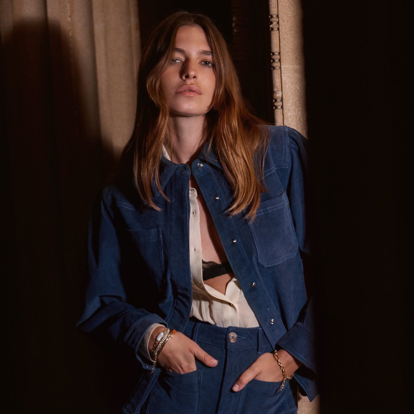 Merci Jacket - Blue