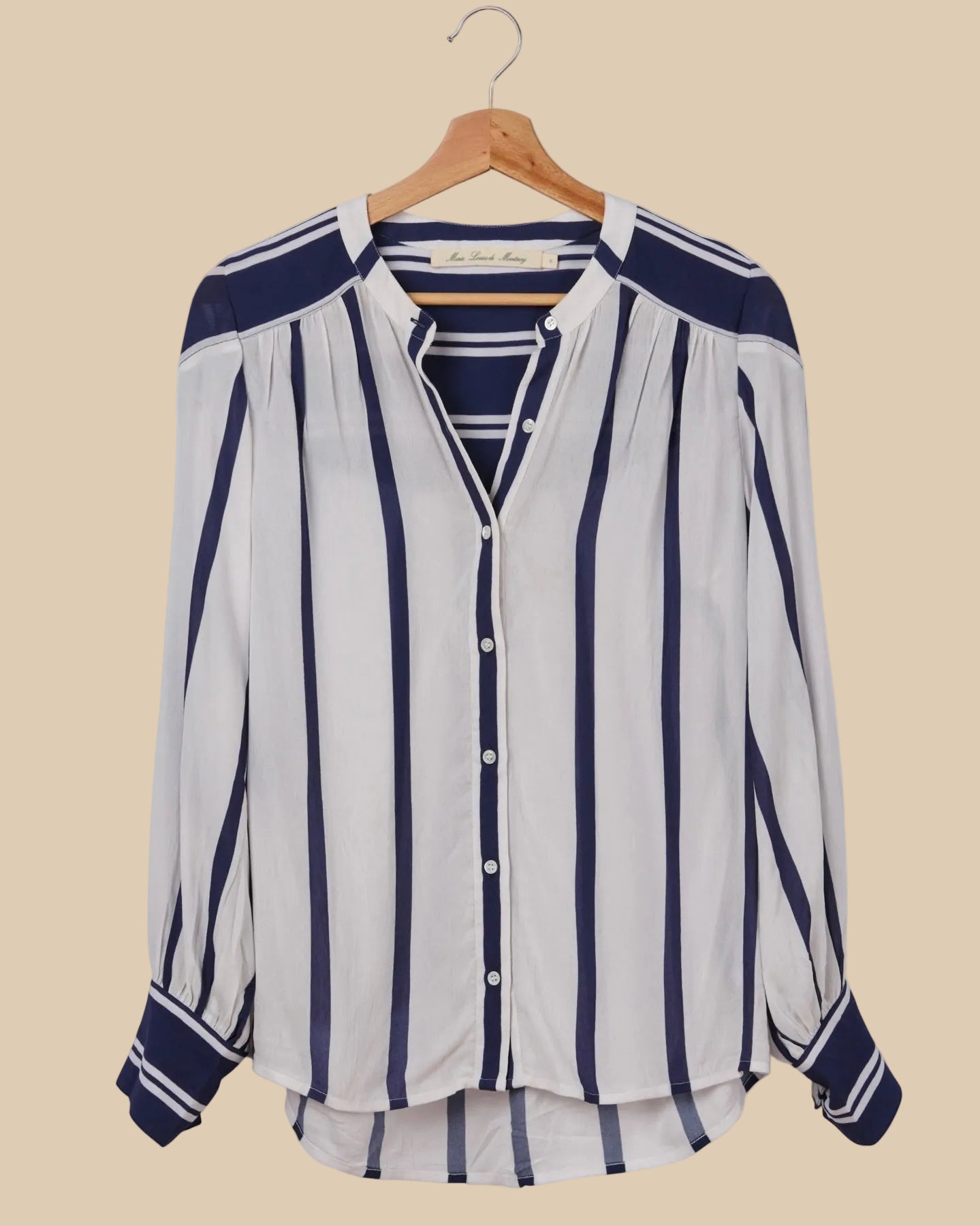 PJ Edie Blouse - Blue White