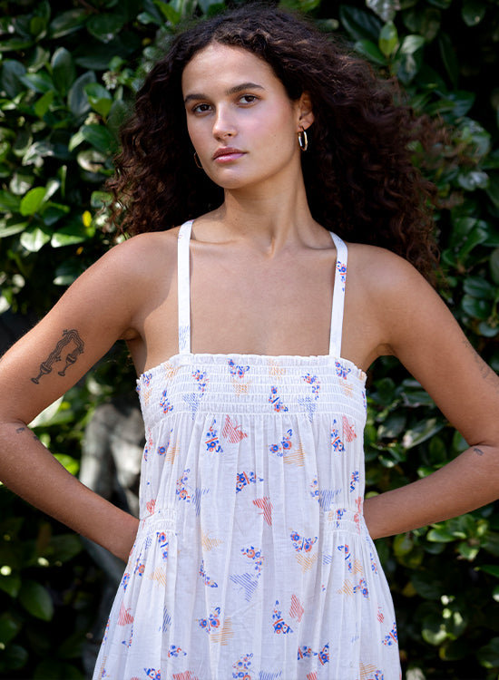 Melanie Dress in Mica Print