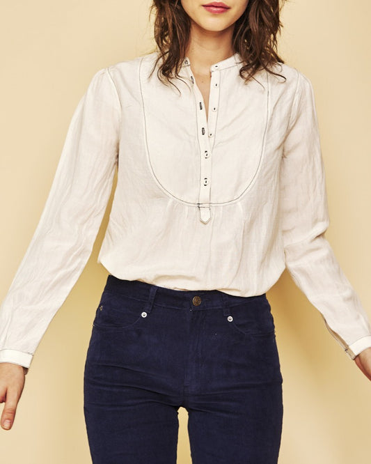Falais Blouse - Ecru