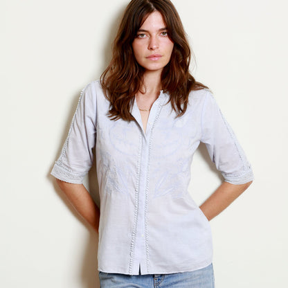Camille Blouse - Blue