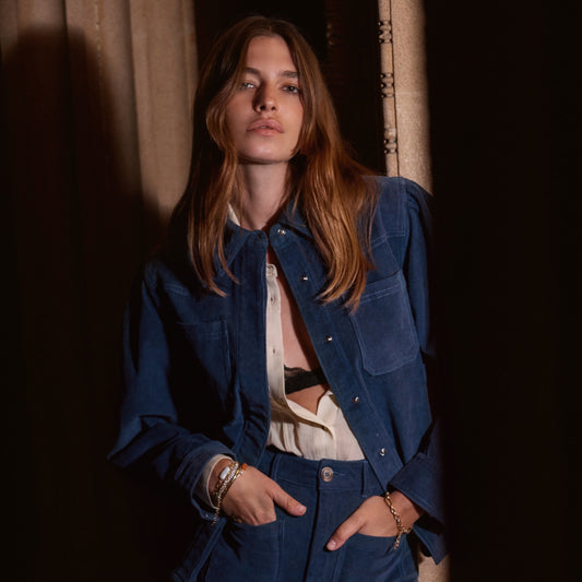 Merci Jacket - Blue